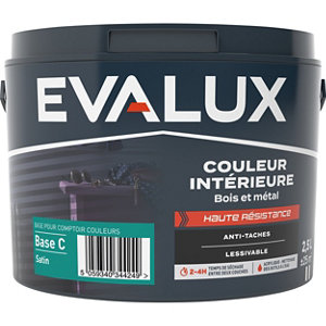 Peinture intérieure bois métal Base C Satin 2,5 L