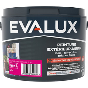 Peinture extérieur jardin Base A Satin 2,5 L