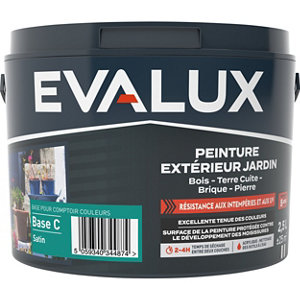 Peinture extérieur jardin Base C satin 2,5 L