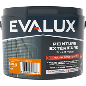 Peinture extérieure bois métal Base B Satin 2,5 L
