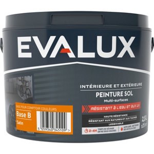 Peinture sol Base B Satin 2,5 L