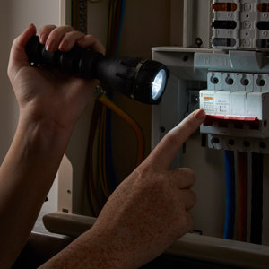 Lampe torche caoutchouc - 50 lm