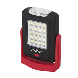 Lampe torche carré LED rouge - 220 lm