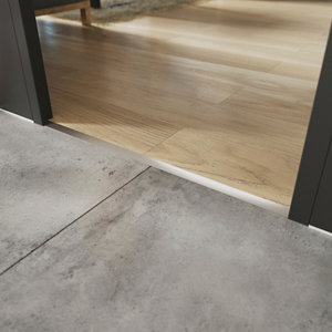 Profile de transition aluminium 1 m x 10 mm