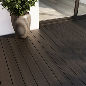 Lame de terrasse composite marron