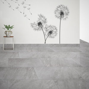 Plinthe "Alberini" grise - l. 8 x L. 61 cm