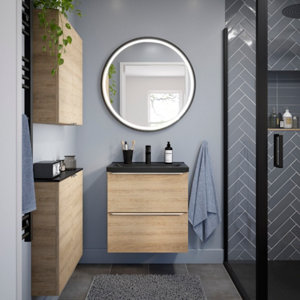 Miroir LED rond "Chicago" - Ø. 80 cm