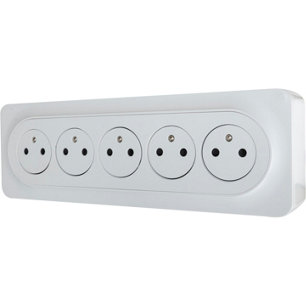 Prise double RJ45 catégorie 6 UTP clip direct Mosaic | 076544 Prise double RJ45 catégorie 6 UTP clip direct Mosaic | 076544