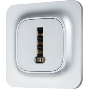 Prise telephone en T complet "Mauka"