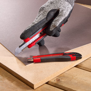 Lot 2 cutters 9 & 18mm + lames en acier carbone