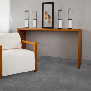 Plinthe "Tangor" anthracite - l. 8 x L. 42 cm