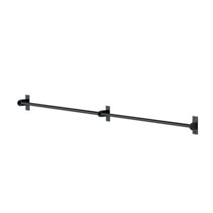 Barre de crédence noir mat - L. 120cm