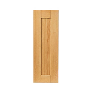 Façade 1 casserolier ou sur-hotte 60cm "Ilona"chêne doré - L. 59.7 x H. 35.6cm