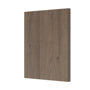 Finition caisson sur-hotte "Heline" noyer mat - l. 32 x h. 36cm