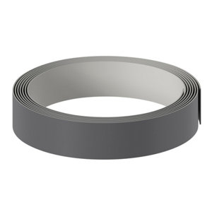 Chant "Dorice" anthracite mat - l. 1m x h. 1.9cm