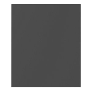 Façade 1 porte 60cm "Dorice" anthracite mat - l. 59.7 x h. 71.5cm