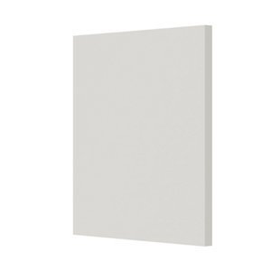 Finition caisson sur-hotte "Dorice" beige mat - l. 32 x h. 36cm