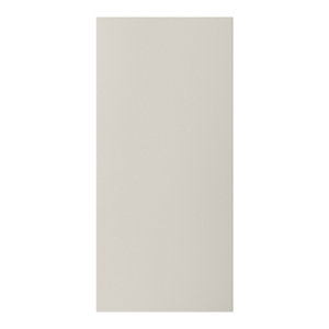 Façade colonne 60cm "Dorice" beige mat - l. 59.7 x h. 128.7cm