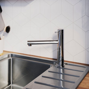 Mitigeur évier de cuisine "Capucine" - Chrome