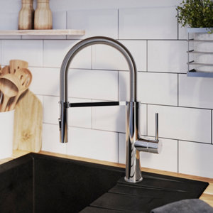 Mitigeur évier de cuisine "Florine" - Chrome