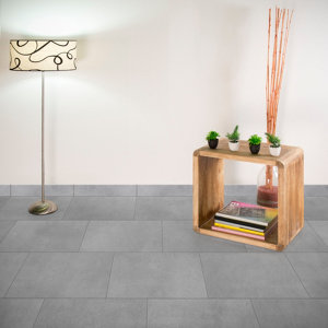 Plinthe "Konkrete" gris - l. 8 x L. 42 cm