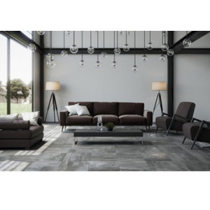 Plinthe "Harias" anthracite - l. 8 x L. 45 cm