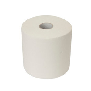 2 rouleaux de papier 150 m Blanc