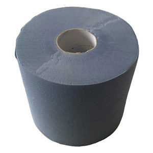 2 rouleaux de papier 150 m Bleu