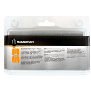 5000 pointes agrafeuse 15 mm en acier carbone