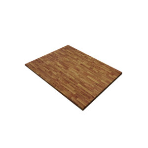 Crédence effet bois miel L.300 x H.60 cm x Ep. 8 mm