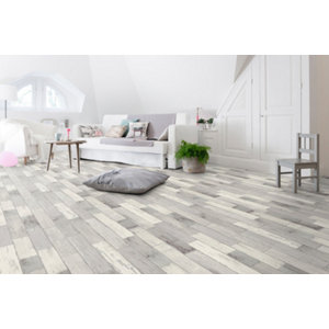 Rouleau de sol PVC "Fisher blanc" 2m