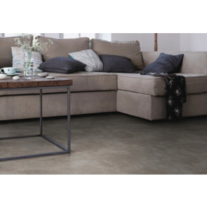 Lino sol PVC "Harlem taupe" 4m