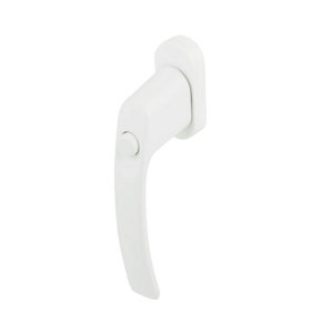Poignée de fenêtre "Miniac" avec bouton poussoir - Entraxe 43 mm