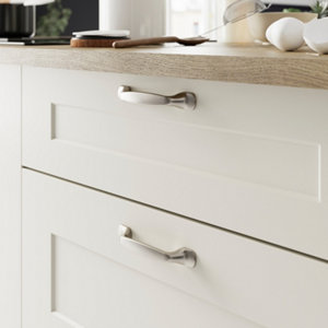 Lot de 6 poignées de meuble "Goderic" - Entraxe 96 mm