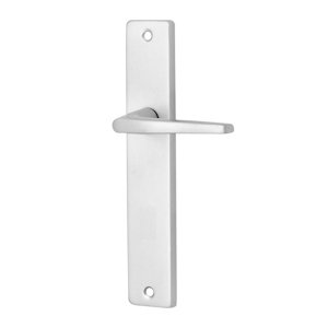 Poignée de porte "Cyriac" sans trou - Entraxe 195 mm