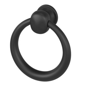 Bouton de meuble "Kerline" - Noir - Ø 35 mm