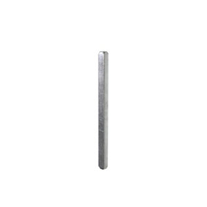 Carré pour poignée de porte pas percé "Edig" - H. 7 x L. 110 mm