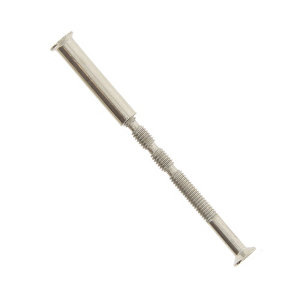 Lot de 2 vis sécables "Edig" en acier L. 60 mm