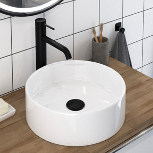 Mitigeur lavabo XL noir "Livie"