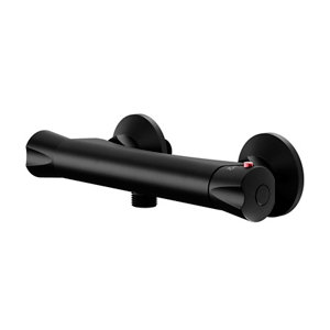 Mitigeur douche thermostatique  noir "Rize"