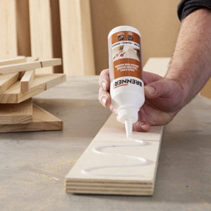 Colle à bois intérieur blanche - flacon 250 ML