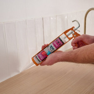 Mastic colle polymère intérieur/extérieur blanche - cartouche 290ML