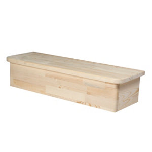 Socle pour escalier sapin "Elma" H. 19,5 cm x L. 90 cm x EP. 29 mm