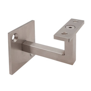 Support mural pour main courante en inox