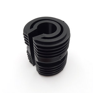 Connecteur arrondie en aluminium ⌀4 cm x H. 3,5 cm