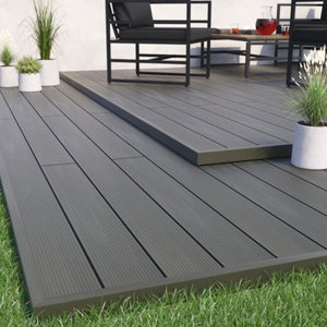 Profilés de finition "Neva Protect" gris moyen