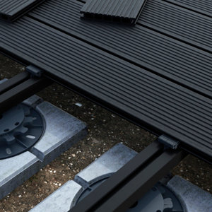 Lambourde aluminium "Neva"  L. 3.01 m x l. 51 mm x EP. 29 mm