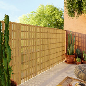 Canisse bambou naturel 300 x 100 cm beige BLOOMA