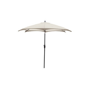 Parasol écru beige "Tilsa" - 3 m x H. 2,52 m