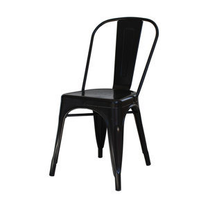 Lot de 4 chaises "Canvey" - Noir